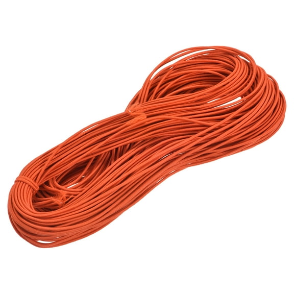 Elastic Cord Stretchy String 2mm 49 Yards Orange for Crafts, Bracelets, Necklaces, Beading