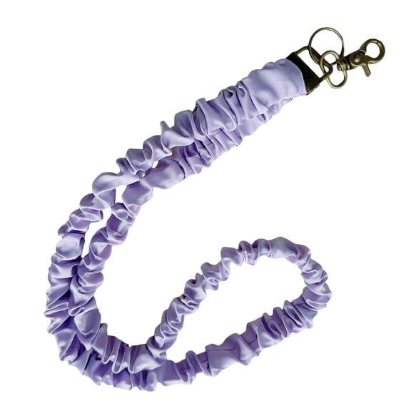 Elastic Cotton Lanyard For Badge Keychain Neck Lanyard for Card Badge Holder Key Holder Phone