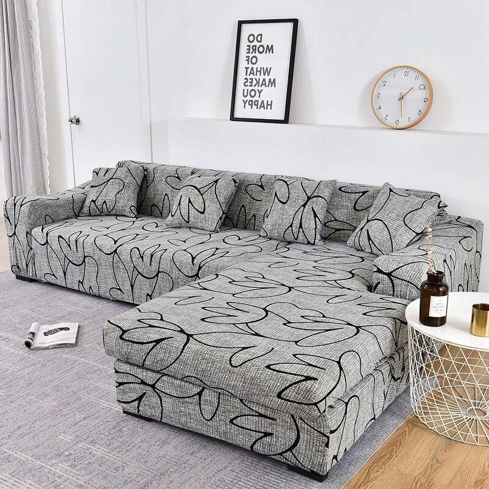 Elastic Couch Cover Sectional Big SofasSofa Cover Lshape SofaCushion Cover Sofa Covers for