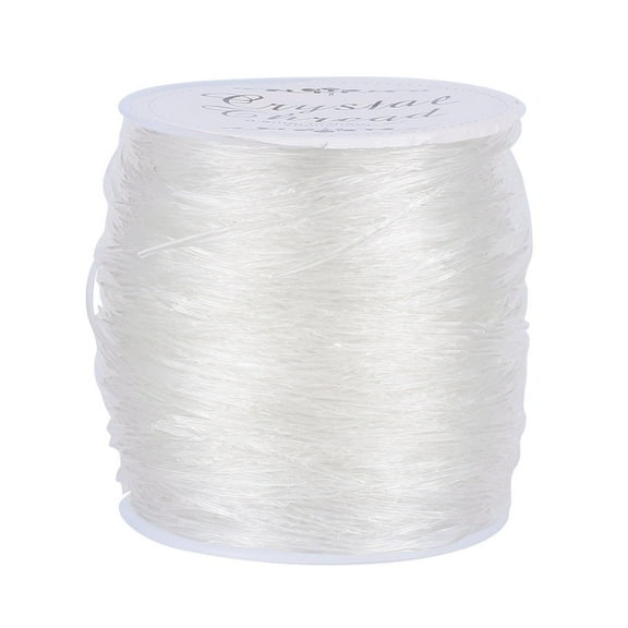 Elastic Crystal Thread Stretch Bracelet String Round Clear 0.8mm about 109.36 yards(100m)/roll