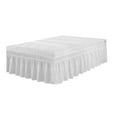 thumbnail image 1 of Clispeed Elastic Bed Shirt Ruffled Polyester Dust Ruffle Adults Bedroom Decoration 1Pcs, 1 of 6