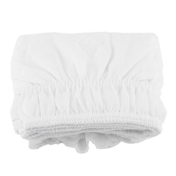 Elastic Dustproof Decorative Lace Bed Skirt Ruffle Easy Fit Spread Cover Valance (King)
