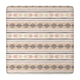thumbnail image 1 of Elastic Edge Bohemian Square Tablecloth 34x34 Inch, Fitted Cover for Card Tables, Resistant to Wrinkles and Stains, 1 of 6