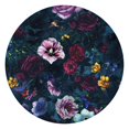 thumbnail image 1 of Elastic Edge Floral Round Tablecloth, Water-Resistant and Easy to Clean Polyester for Kitchen or Outdoor Use, Fits 44-52 Inch, 1 of 7