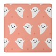 thumbnail image 1 of Elastic Edge Halloween Tablecloth for Square Tables 36x36 Inch - Features Ghosts and Pumpkins Design for Holiday Dining Decor, 1 of 6