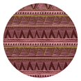thumbnail image 1 of Elastic Edge Round Table Cover Boho Floral 44 Inch Fits 38-42 Tables Durable Wipe Clean Birthday Parties Events, 1 of 7
