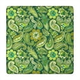 thumbnail image 1 of Elastic Edge Square Table Cover with Boho Flowers Pattern for Kitchen Dinettes and Outdoor Settings, 1 of 6