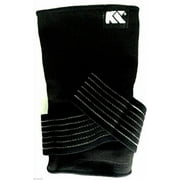 Elastic Elbow Support Brace w/ Silicone Pressure Pads New Design Black NEW S -Black
