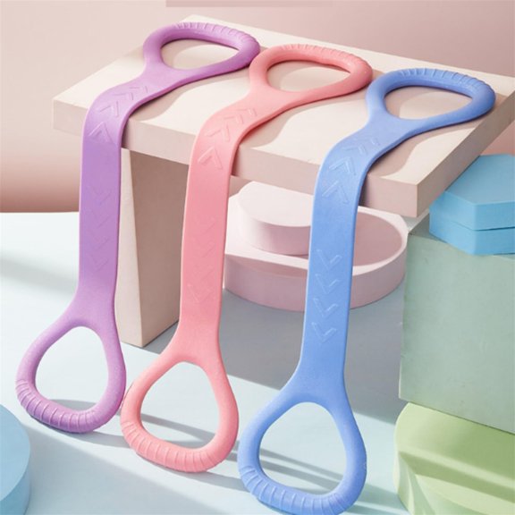 Elastic Exercise Resistance Bands for Arm, Back, Shoulder, Full Body Workout, Home Gym Portable Strength Training Fitness Equipment (1X Resistance Band)