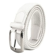 Elastic Fabric Braided Belt,Enduring Stretch Woven Belt for Unisex Men/Women/Jun