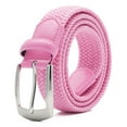 thumbnail image 1 of Elastic Fabric Braided Belt,Enduring Stretch Woven Belt for Unisex Men/Women/Jun, 1 of 5