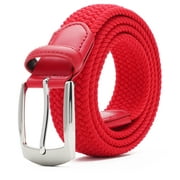 Elastic Fabric Braided Belt,Enduring Stretch Woven Belt for Unisex Men/Women/Jun