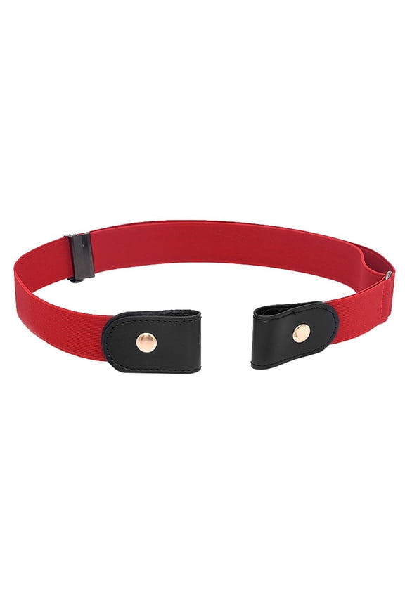 Elastic Fastening Belt No Buckle Belts Adjustable Tape Edc No Buckle Belts Unisex Women's Belts for Jeans