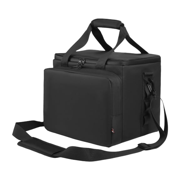 Elastic Film Storage Bag For Outdoor Speaker Featuring Multiple Pockets And Secure Fastening