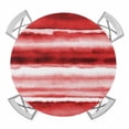 thumbnail image 1 of Elastic Fitted Round Tablecloth, Red Ombre Waterproof Stretch Table Cover for 45"-54" Tables, Modern Abstract Art Farmhouse Washable Outdoor Tablecloths for Patio, Picnic, Camping, 1 of 9