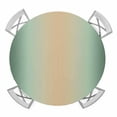 thumbnail image 1 of Elastic Fitted Round Tablecloth, Sage Green Ombre Waterproof Stretch Table Cover for 36"-44" Tables, Modern Yellow Gradient Farmhouse Art Washable Outdoor Tablecloths for Patio, Picnic, Camping, 1 of 9
