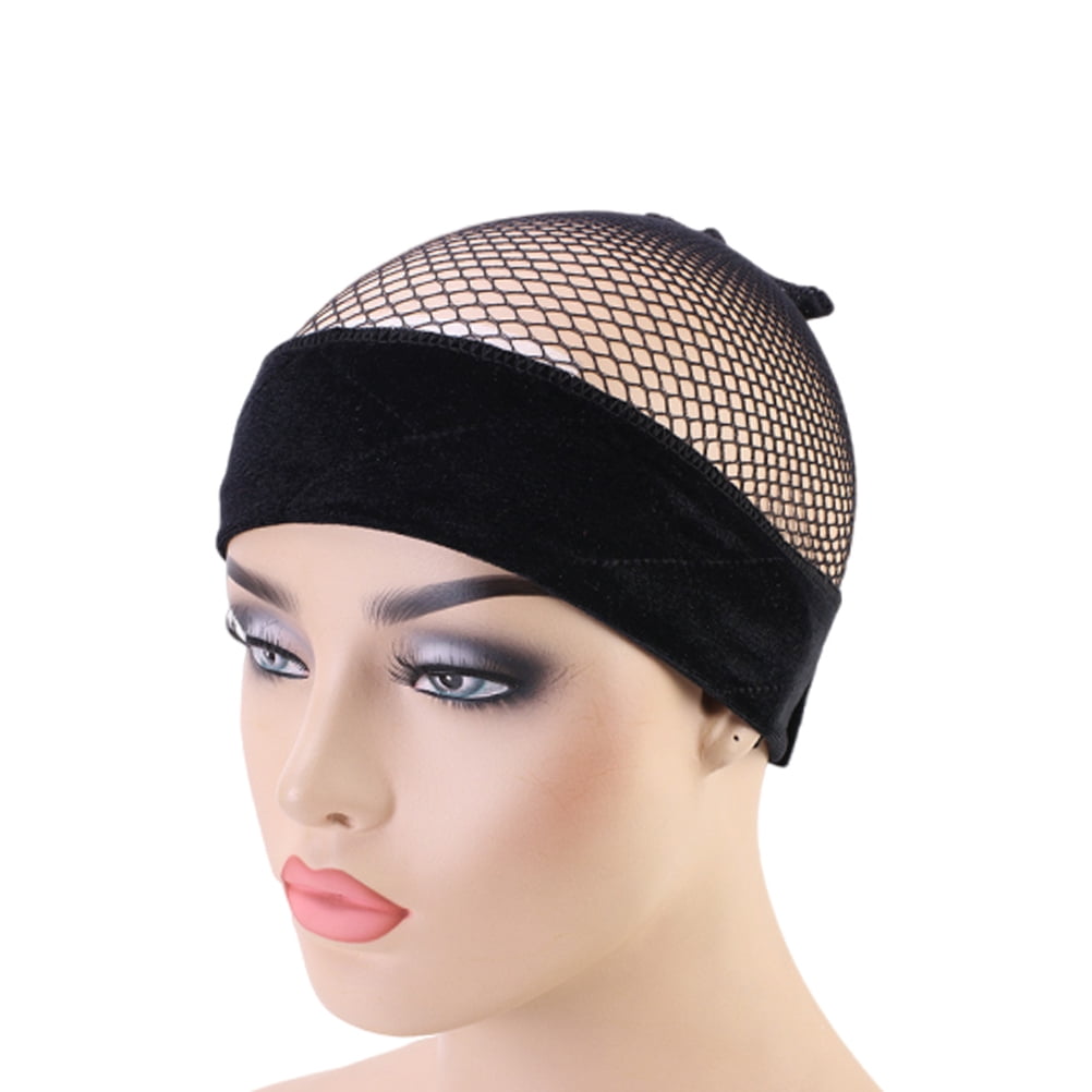 Gex Women's Wig Grip Band, Adjustable Elastic Comfort Headband, Velvet  Black Color 1 PC 