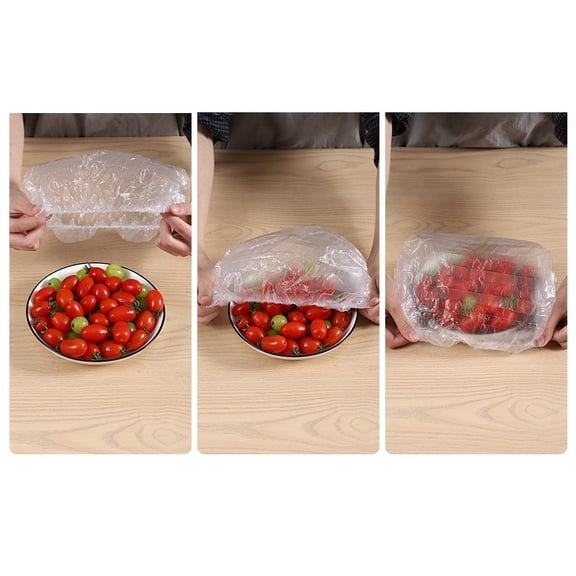 Elastic Food Cover Lids Set, Reusable Stretch Covers for Bowls Plates and Fruit, Multi Size Food Storage Caps for Kitchen, Leftover Protector for Cups and Containers