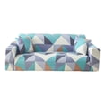 thumbnail image 1 of Elastic Full Cover Loveseat Slipcover 35x57in Stretch Sofa Protector Geometric Pattern Washable Polyester Home Decor Furniture Shield Washable Polyester, 1 of 8
