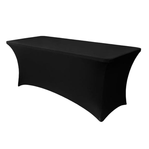 Elastic Full-Cover Rectangular Table Cover for Folding Table Wedding 4/6/8FT