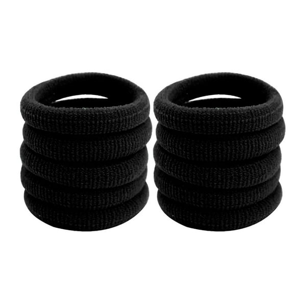 Hair Rope Women Girls Elastic Hair Band Ties Ring Ponytail Holder 10Pcs for Everyday Styling and Versatile Use