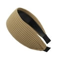 thumbnail image 1 of Elastic Hair Hoop Widened Design Lightweight Headband Anti-slip Teeth Korean Style Bendable Hair Band Hair Accessory, 1 of 8