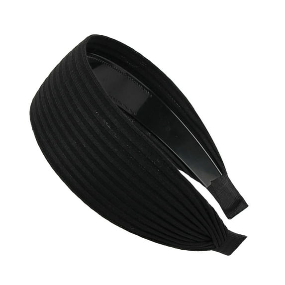 Elastic Hair Hoop Widened Design Lightweight Headband Anti-slip Teeth Korean Style Bendable Hair Band Hair Accessory