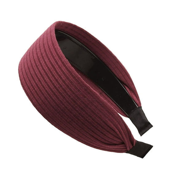 Elastic Hair Hoop Widened Design Lightweight Headband Anti-slip Teeth Korean Style Bendable Hair Band Hair Accessory