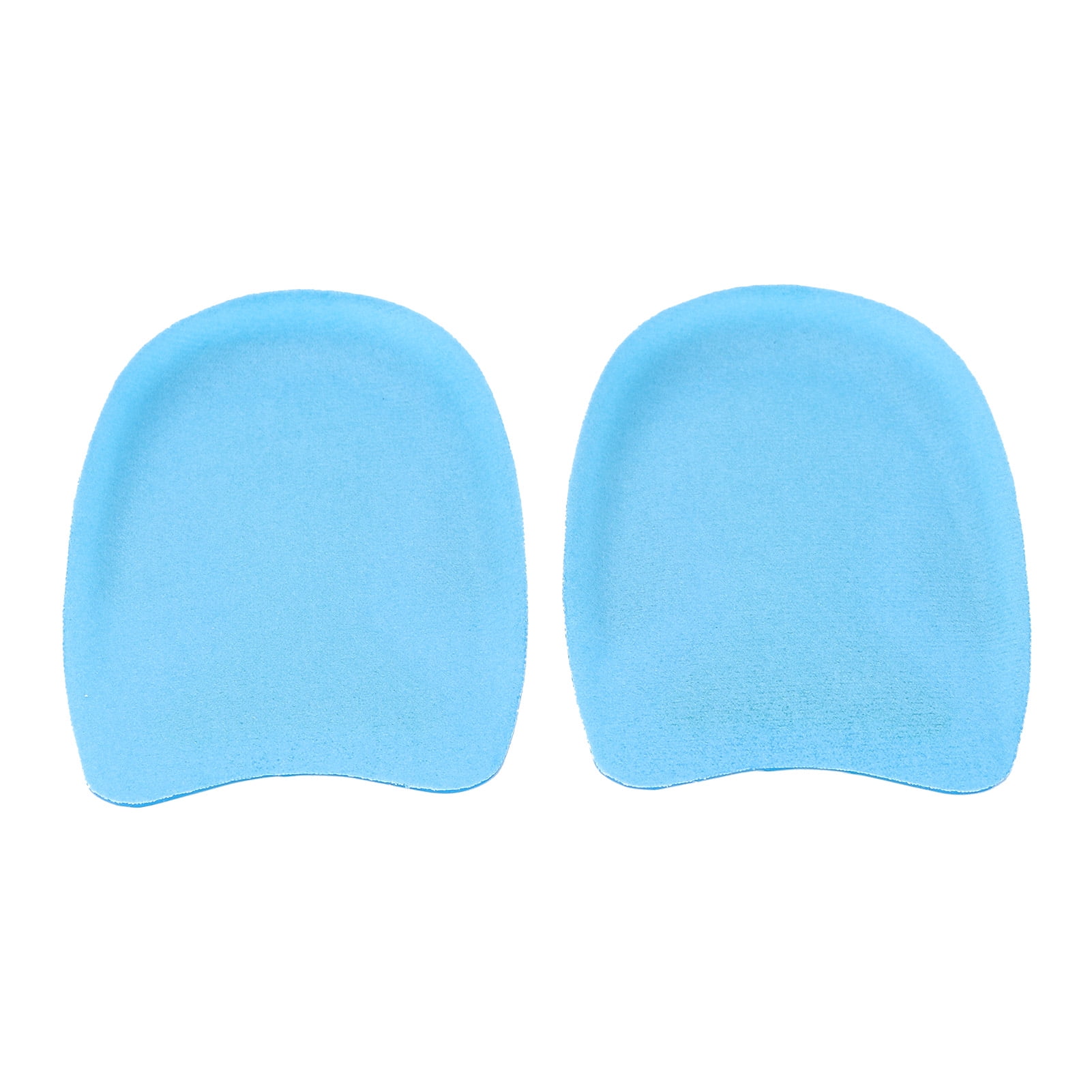 Elastic Heel Pad Shock Absorption Half Insole for Pain Relief and