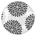 thumbnail image 1 of Elastic Hem Boho Style Round Tablecloth for 36-44" Table, Waterproof Oxford Material Great for Kitchen, BBQs or Travel Use, 1 of 6