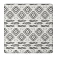 thumbnail image 1 of Elastic Hem Floral Print Square Table Cover 36x36 Inch for Casual Dining Kitchen Nook and Patio Decor, 1 of 6