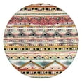 thumbnail image 1 of Elastic Hem Round Table Cover Bohemian Style, Floral Pattern Stretch Cloth for 38-42 Inch Tables, All-Purpose Decor, 1 of 7