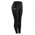 thumbnail image 1 of Elastic High Waist Yoga Pants with Pockets, Tummy Control Workout Running Yoga Leggings for Women - Plus Size, 1 of 5