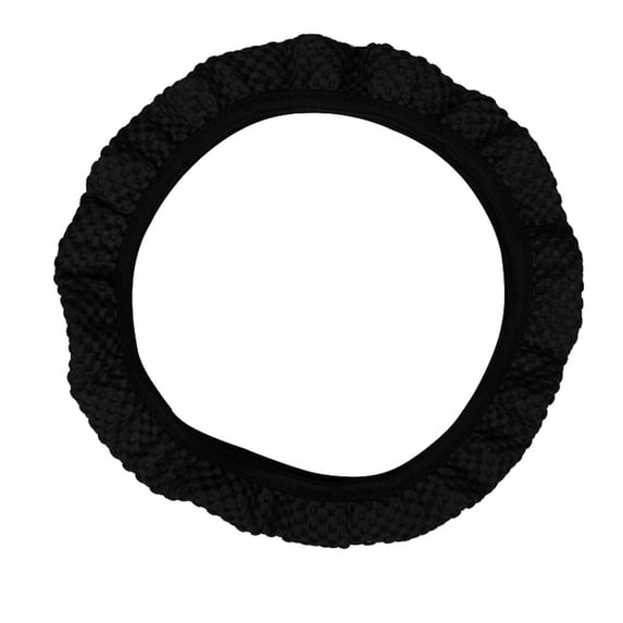 Elastic Ice Silk Steering Wheel Cover Summer Cool Non Grip Driving Comfort Auto Accessory