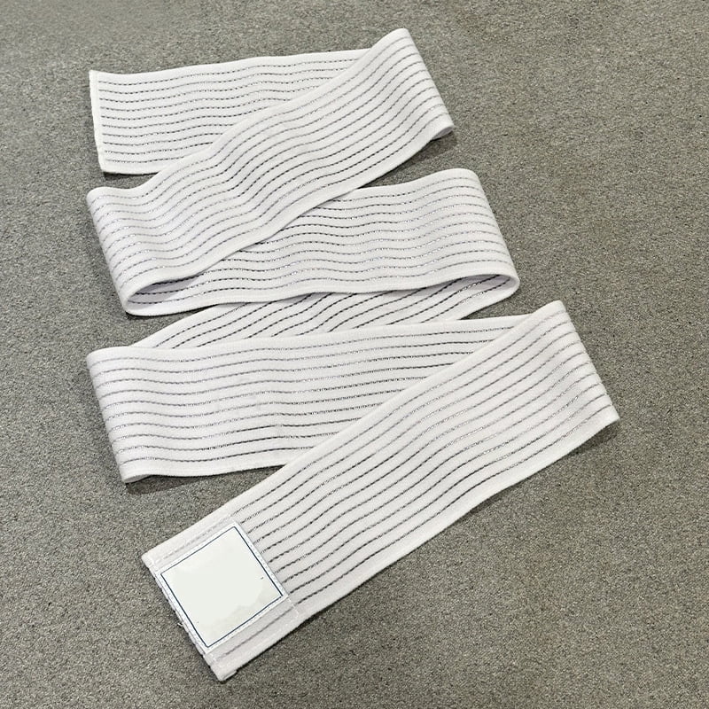 Elastic Jump Rope for Women, Sports Support Chest Bandage, Shockproof, Breathable, High-Intensity Running Chest Bandage, Fitness Posture Corrector(White)