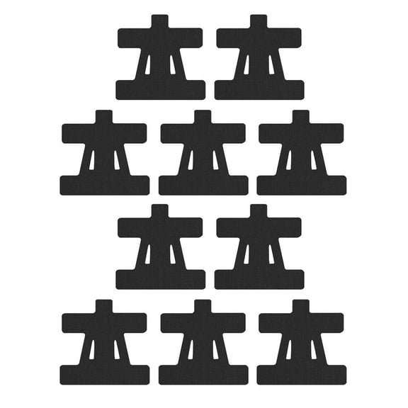 Elastic Kinesiology Shoulder Muscle Patch for Pain Support with Pre-Cut Design and Zonal Peel for Sports Use