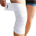 thumbnail image 1 of Elastic Knee Compression Bandage Wraps – Knee Support Straps for Legs, Thighs, Hamstrings Ankle & Elbow Joints Reduce Swelling, Lymphatic Relief & Knee Replacement Surgery Elastic Bandage 1PC, 1 of 5