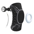 Elastic Knee Rising Elastic Knee Guard Polyester Knee Support With Shock Absorption ...