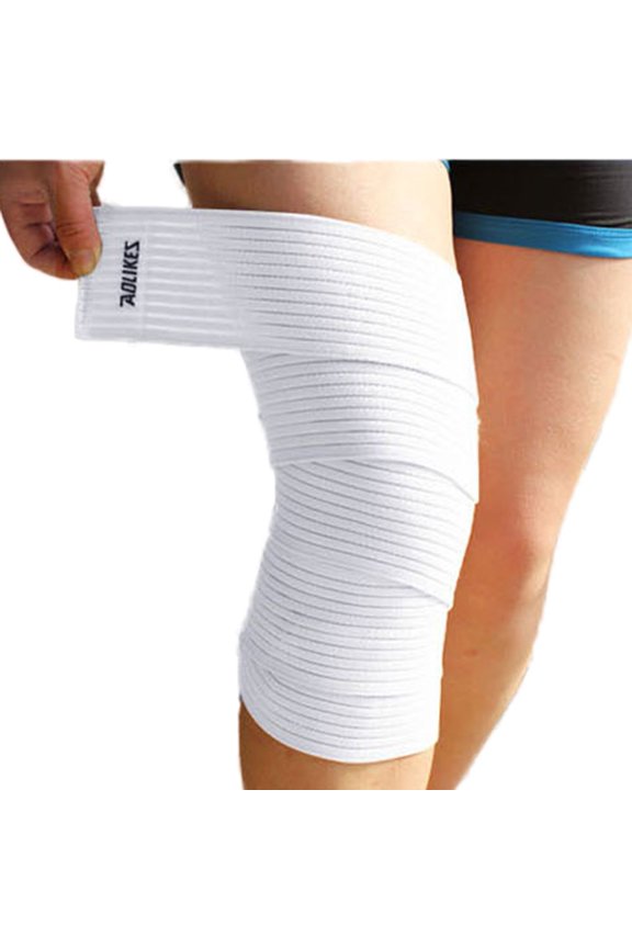 Elastic Knee Pad Support Wrap Compression Bandage Sports Brace Belt