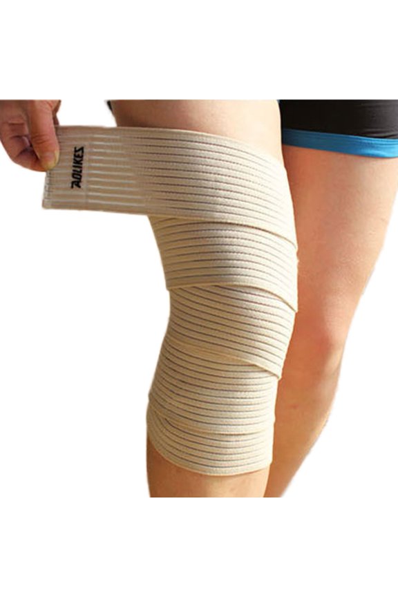 Elastic Knee Pad Support Wrap Compression Bandage Sports Brace Belt
