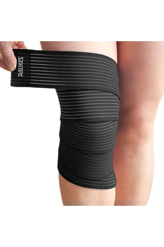 Elastic Knee Pad Support Wrap Compression Bandage Sports Brace Belt