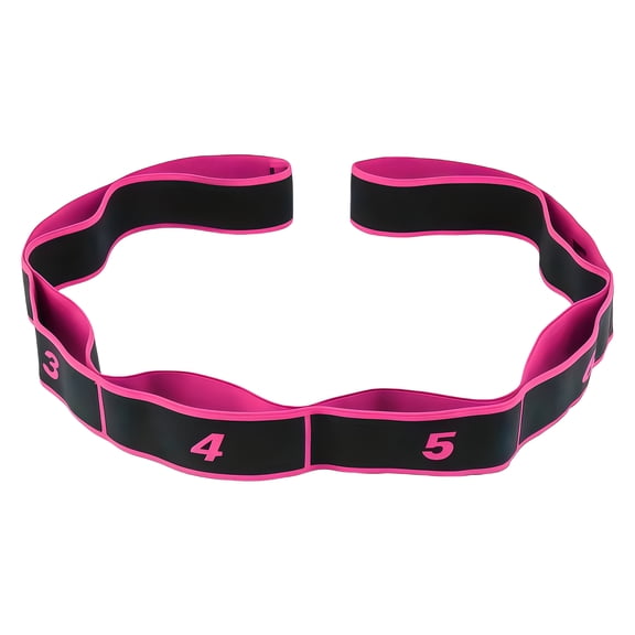 Elastic Latin Dance Stretching Fitness Exercise Resistance With Number Pilates Pull Strap Belt Easy to Use