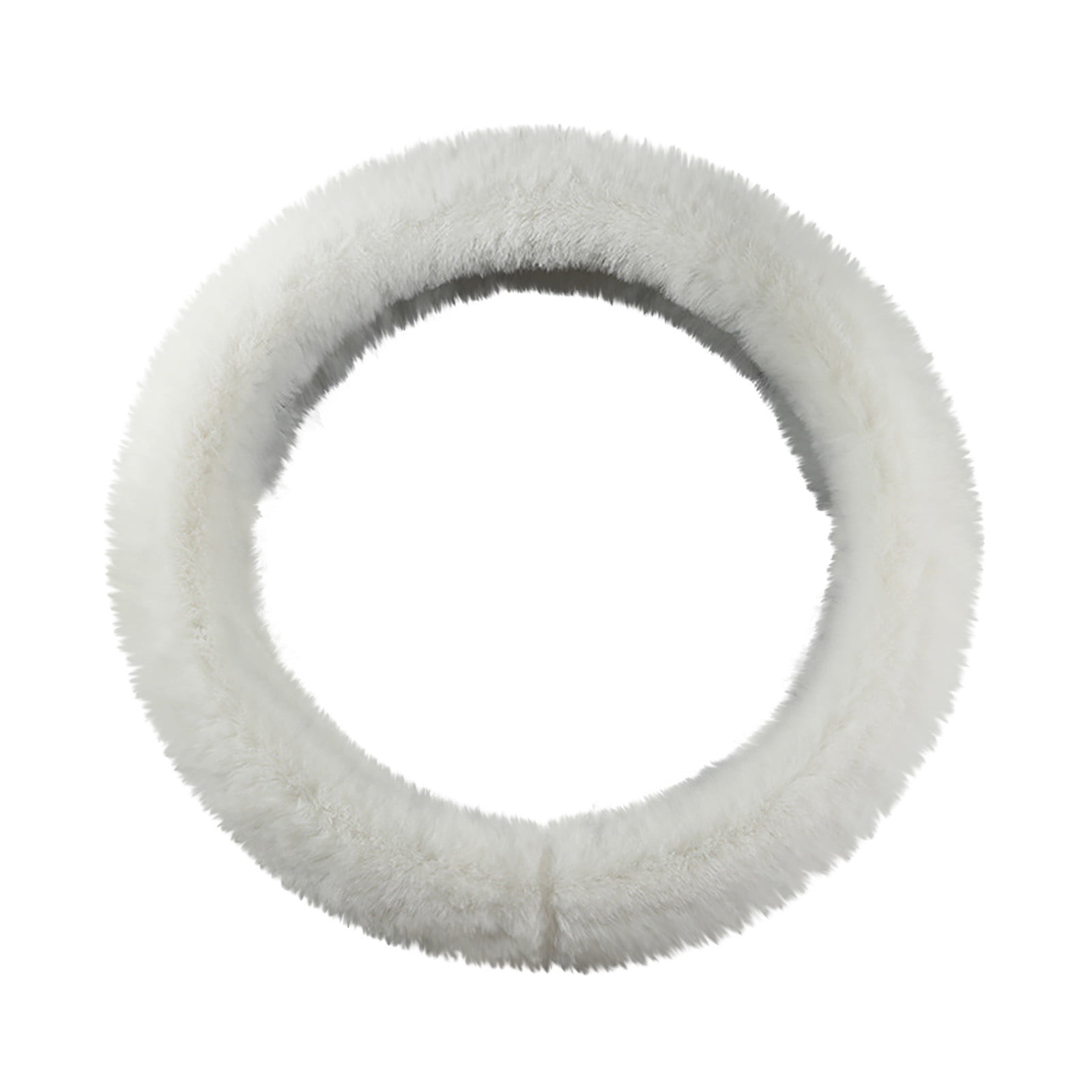 Furry Microfiber Lenkradbezug Winter Warm, Universal 14,5-15 Zoll