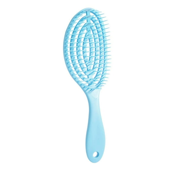 Elastic Massage Comb Tangled Hair Comb Detangling Hair Brush Hollow Out Wet Curly Salon Tools Comb Barber Styling Brushes Hair