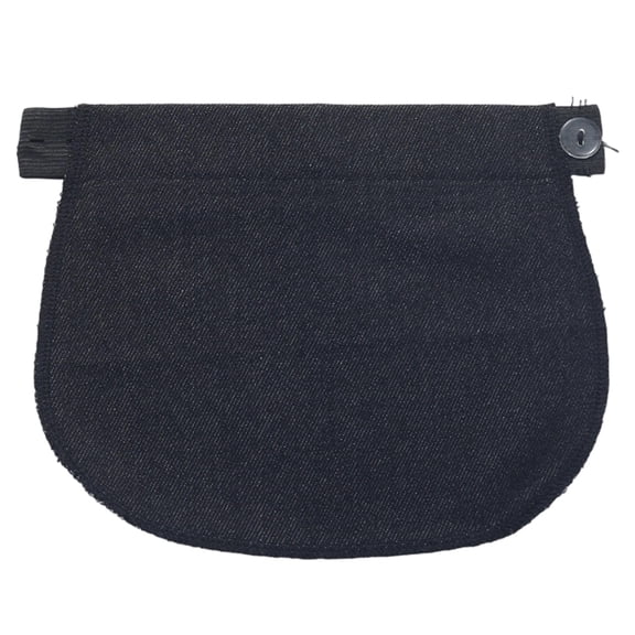 Elastic Maternity Pants Waist Extender Button Comfortable Polyester Waistband Adjuster For Maternity Clothes Pants Skirt