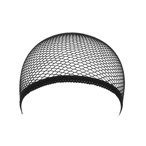 Elastic Mesh Wig Caps - 3-Pack Stretch Nylon Wig Stocking Liners for Secure and Comfortable Fit - Ideal for Hair Extensions & Accessories