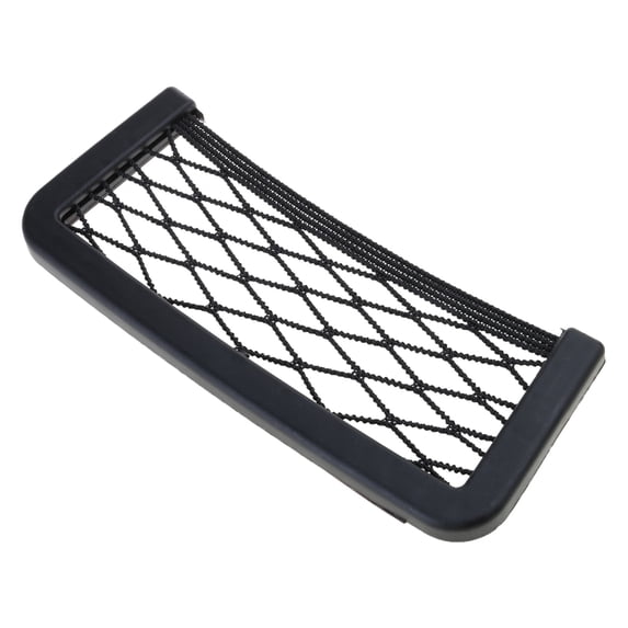 Elastic Mesh for Seat Back Pocket Lightweight Black Frame Nylon Net Space Saver Map Debri