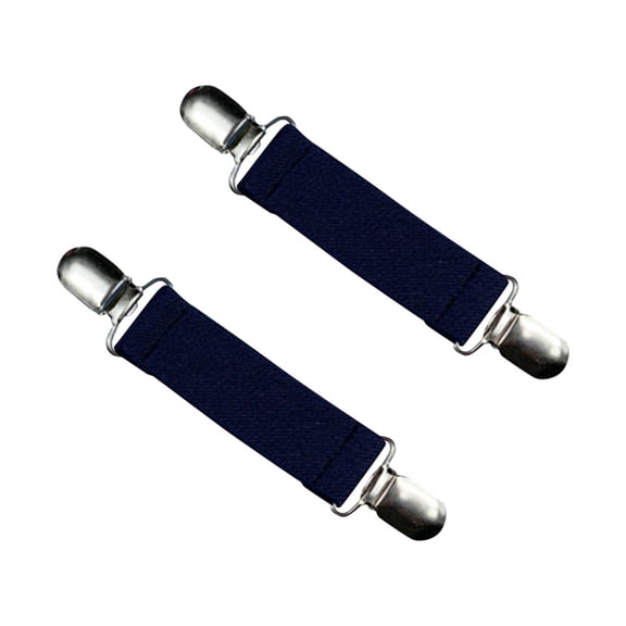 Elastic Metal Anti-Slip Clips For Multi-Purpose Securing And Fixing, For Bed Sheets Sofa Cushions Gloves And Textile Items To Prevent Slipping, 2-Pack Elastic Tension Clips With