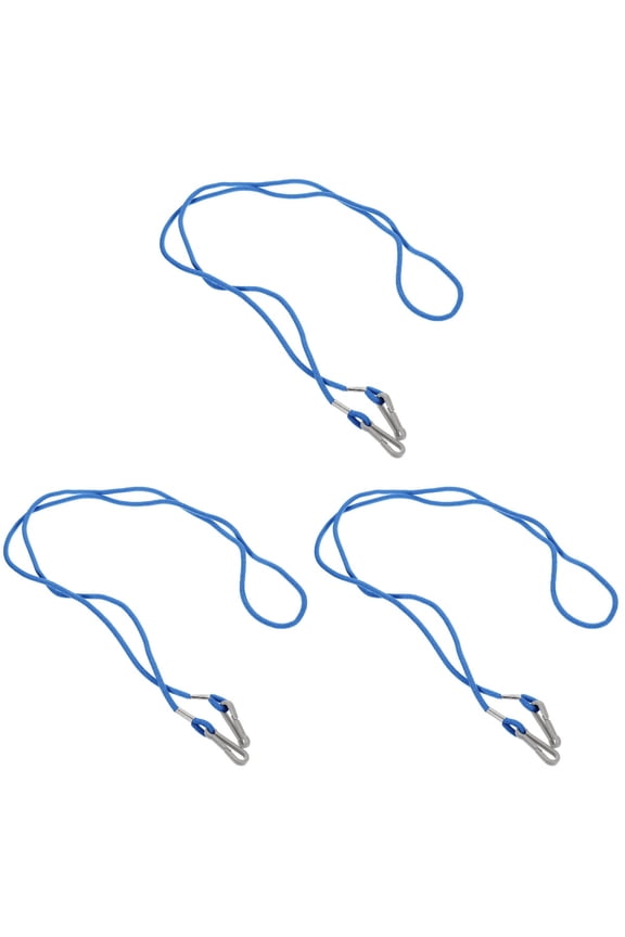 Elastic Mitten Clips, 3pcs Anti Lost Glove Clip Glove Keeper Holder Adjustable Gloves Suspender Hanger Rope Attachment