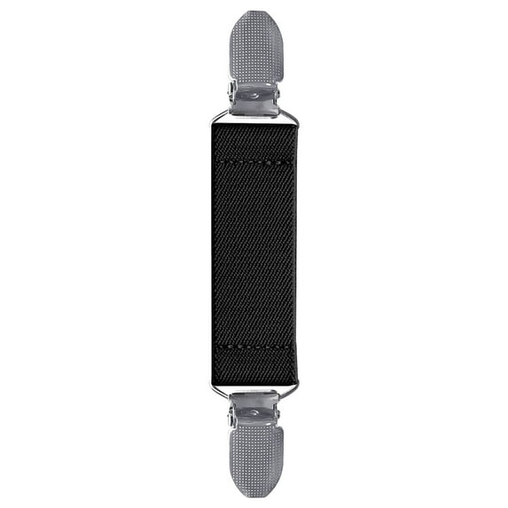 Elastic Mitten Clips Tight Stainless Steel Gloves Clips, Pant Waist Tightener Waist Cinch Clip Belt Adjustable Elastic Sandal Straps Pant Clip Women Men, 1 Pcs, 5.12x0.98"